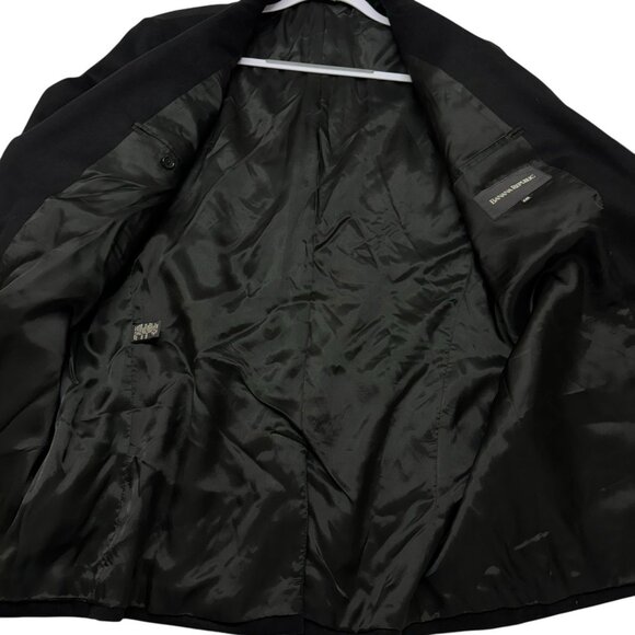 Banana Republic Men Blazer Jacket Sport Coat 44R Black Wool Blend Italy READ - Picture 4 of 12